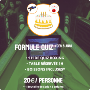 ANNIVERSAIRE QUIZ BOWLING LANESTER